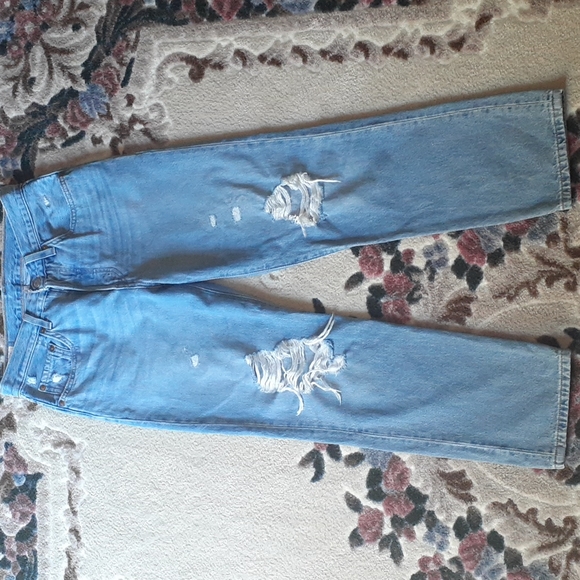 Vintage 90s Levi's 501 Distressed High Waisted Jeans 26X26 - Picture 1 of 17